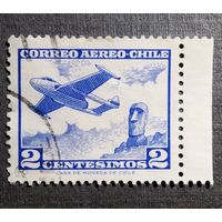 Марка Чили 1961 год Авиапочта