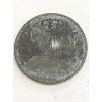 Бельгия 1 франк 1944