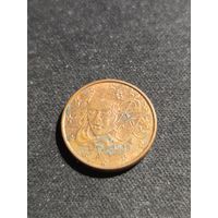 Франция 1 евроцент 1999