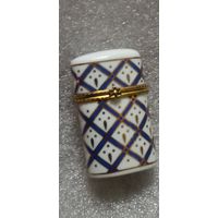 Фарфоровая шкатулка Del Prado Collection EP  СОСТОЯНИЕ ! НА  ФОТО . ОРИГИНАЛ  .  Распродажа Коллекции !!! . Экспресс  Аукцион  не с рубля без МПЦ и прочего 3 ДНЯ  .Много лотов в продаже .