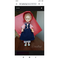 Кукла СССР Красная шапочка