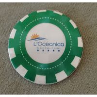 Игровой жетон сувенирный отеля L'Oceanica Beach Resort 2 Lolik