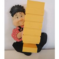 Спичечница Карлсон СССР настенная