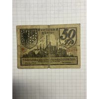 Нотгельд 50 пфеннигов 1921 год. -2112