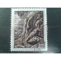 Латвия, 2006. Памятник природы: Стабурагс. Mi-1,9 евро гаш.