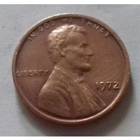 1 цент, США 1972 г.