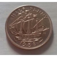 1/2 пенни, Великобритания 1958 г.