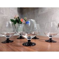 Бокалы,фужеры ,стекло, Неман, 5 шт. Отличные.