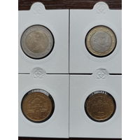 Австрия набор евро 2008 (8 монет) UNC