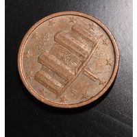 1 евроцент 2002. Италия