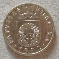 Латвия 5 сантим 1992 г., KM# 17