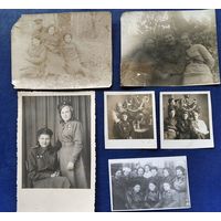 Лот фотографий женщины гвардии лейтенанта медслужбы в годы Отечественной войны.