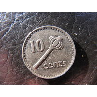 Фиджи.10 центов.1995. С 20 копеек. Распродажа коллекции. Смотрите другие лоты.