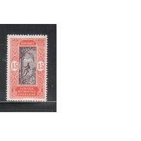 Дагомея-1917,(Мих.6)  * , Французские колонии, Стандарт,
