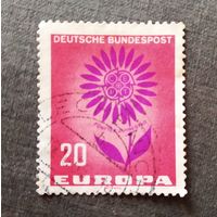 Марка Германия 1964 год Европа СЕРТ