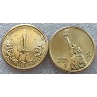 США, 1 доллар 2025 г. Серия Инновации. "Мыс Канаверал" (Флорида).