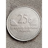 Распродажа - торговый жетон 25с,ЕГИПЕТ