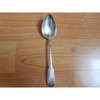 Старинная серебряная ложка.