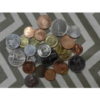 Лот монет 25 шт. Состояние UNC и aUNC