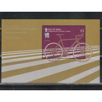 Мэн-2012(Мих.Бл.82)  **  ,  Спорт, Велосипеды, Велоспорт, ОИ-2012