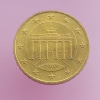 Германия 10 центов 2002 J
