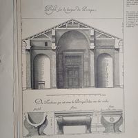 ПАНТЕОН В РИМЕ. Таб.5   Гравюра энциклопедическая 20век. 37х28см.   РАСПРОДАЖА КОЛЛЕКЦИИ.