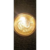 Сомали 100 шилингов 2018 год.999.9 Серебро!!!