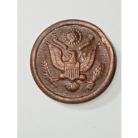 Большая пуговица Вооруженных сил США , Интервенция Первая мировая война . С рубля .