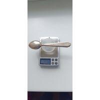 Комплект (6 штук) чайных ложек, в блеске, ЛЮ2 (Ленинградская ювелирная фабрика 1962 года). Вес 155 грамм. Серебро 875, звезда. Не чищены.