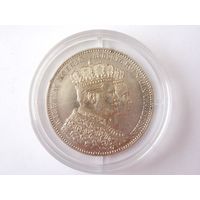 Талер 1861. Коронация Вильгельма. Пруссия. Оригинал. Серебро.