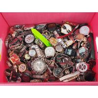 Огромный лот часов Китай+Япония вес 7.5 кг За вашу цену!