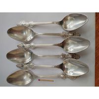 Набор столовых ложек, 20 см. мельхиор. Кольчугино