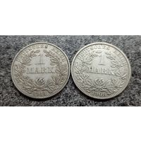 Германия Марка 1908 А Марка 1911 А