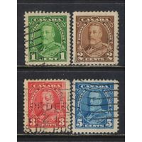 GB Доминион Канада 1935 GV Стандарт #184,185,186,188