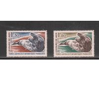 Французские Антарктические Территории-1980(Мих.152-153) , ** , Морская Фауна,(полная серия)