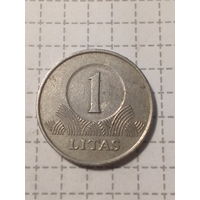 1 лит Литва 2001 год