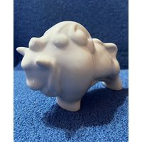 Статуэтка фарфоровая "Зубр".   ДФЗ  АУКЦИОН не с рубля без МПЦ.