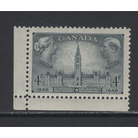 Канада 1948** Парламент, Королева Виктория и Король Георг VI  SG#411