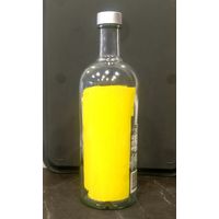 Бутылка от Водки ABSOLUT CITRON* АБСОЛЮТ ЦИТРОН * Швеция * с Пробкой * объём 1 литр * высота 28 см * диаметр 8.5 см