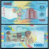 Центральные Африканские Штаты / ЦАШ, 1000 франков 2020 год, UNC