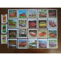 Вкладыши от жвачки Bombibom. Бомбибом. 1 серия Полная коллекция 60шт!!!