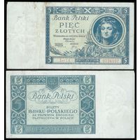 Польша 5 злотых 1930 год.