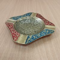 Пепельница Эмалевая, латунь