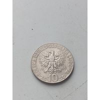 Польша 10 злотых 1968 год