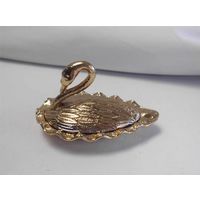 Шкатулка Таблетница Бонбоньерка Лебедь 03