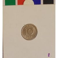 Швеция 10 эре 1947 Никелевая бронза