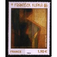 2018 Франция Современное искусство : Франтишек Купка живопись Mi-6973 1х-марка**