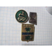 3 значка/75 с рубля!