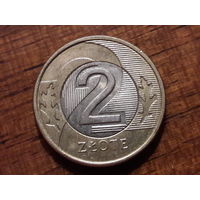 Польша 2 злотых 2017