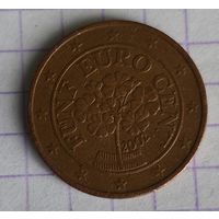 Австрия 5 евроцентов, 2002 (1-4-48)